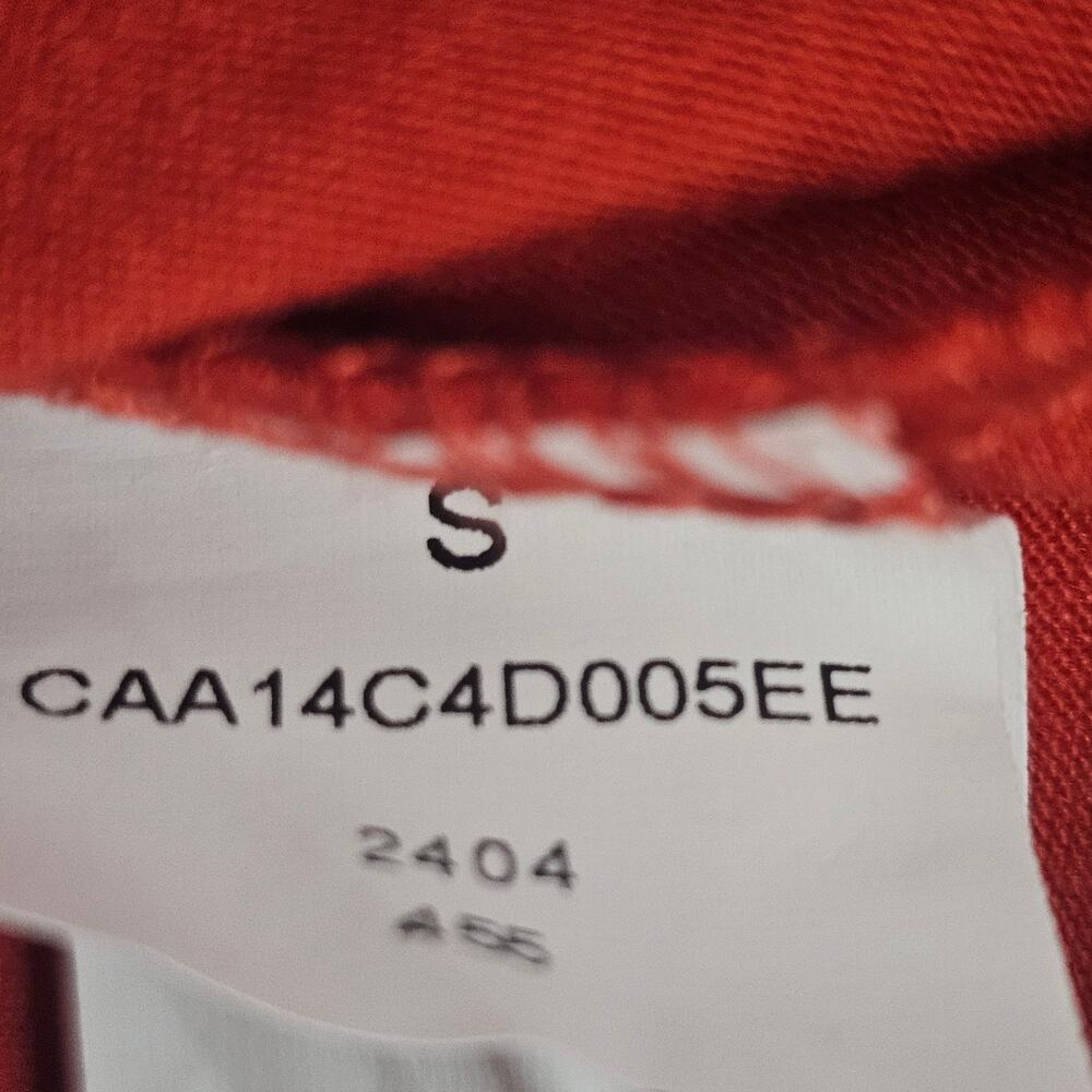 Cupshe Rust Orange Jersey Wide Leg Pants & Cropped Wrap Top Women's Size S NWT - Picture 10 of 16